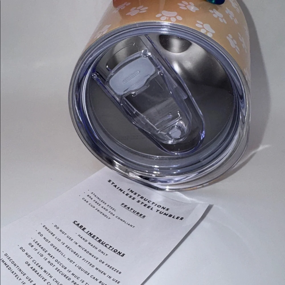 Time For A Little Treat 12 oz. Dog Wine Tumbler Bella Bug